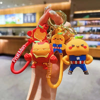 Fruit Avengers 3D Silicone Keychain