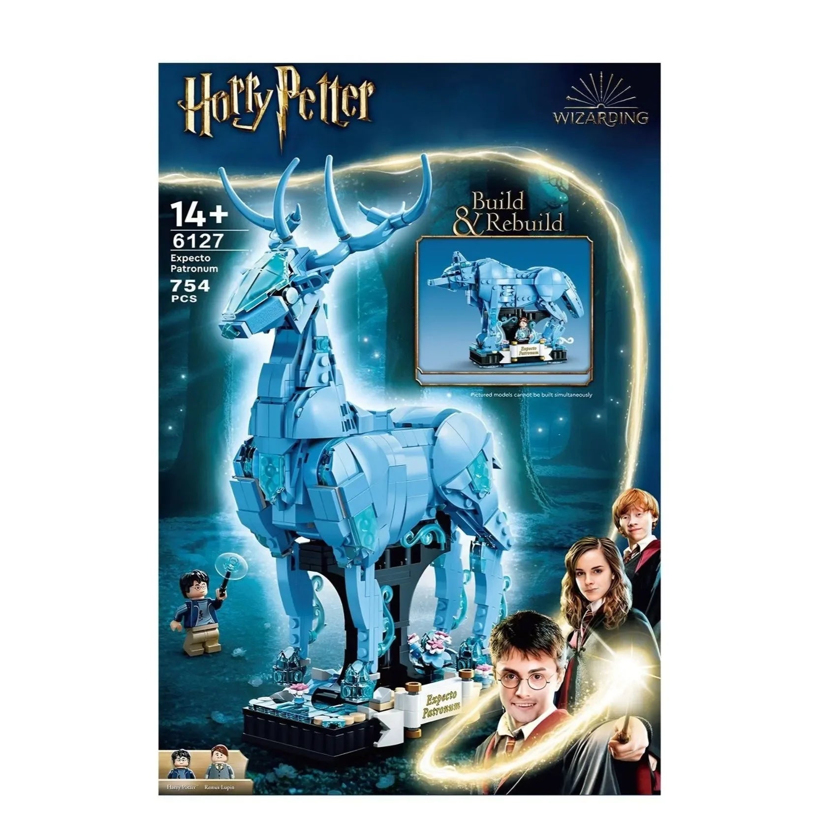 Harry Potter Patronus Building Block Set