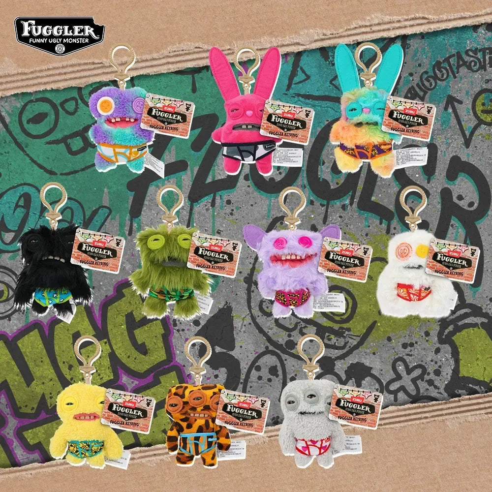 Fuggler Monsters Genuine Plush Keychain