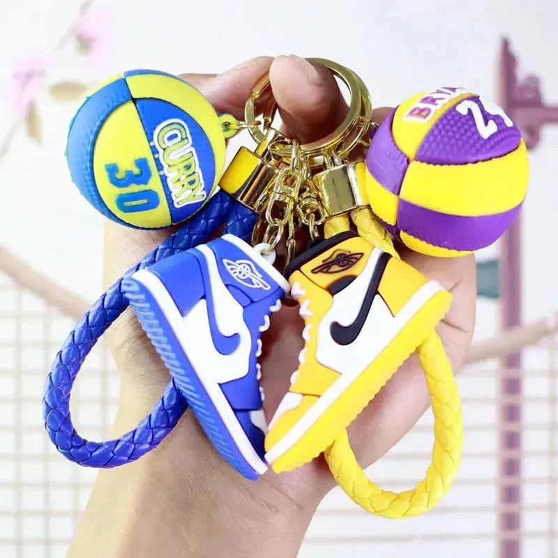 Air Bound Sneaker Ball Keychain