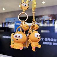 Baby Garfield Premium 3D Keychain