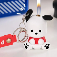Pochacco Playful Flame Lighter Keychain