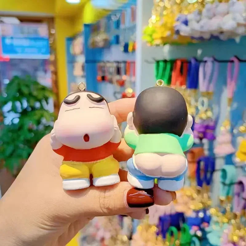 O-Mazing Squat Shinchan Keychain