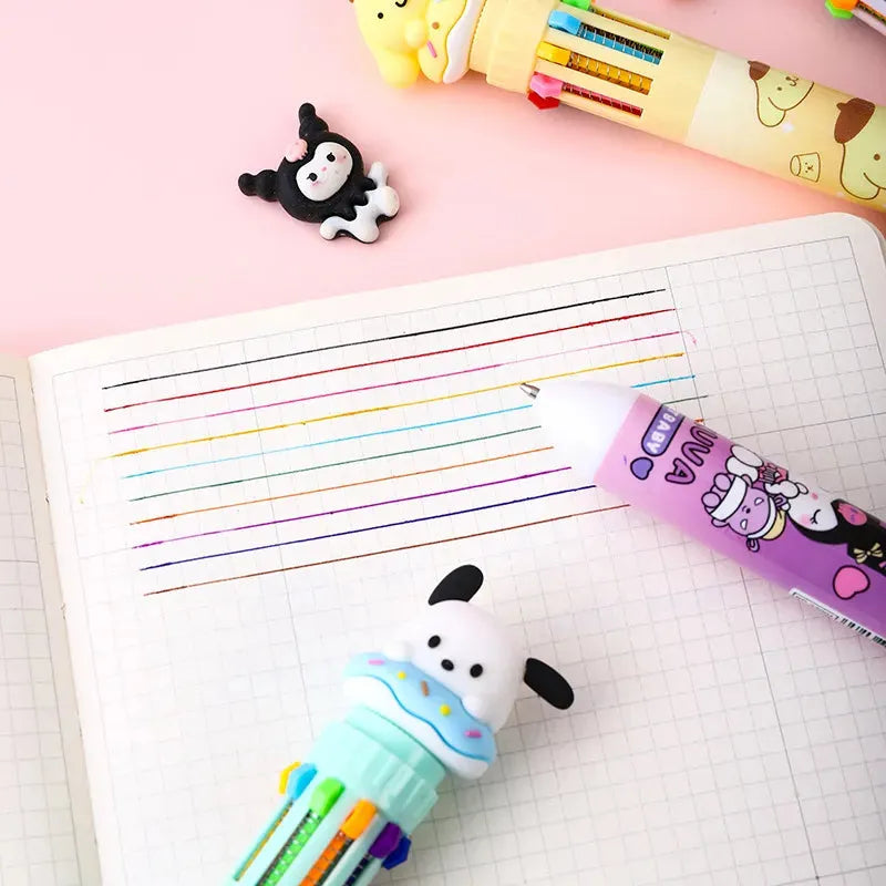 Sanrio 10-in-1 Kawaii Ball Pen