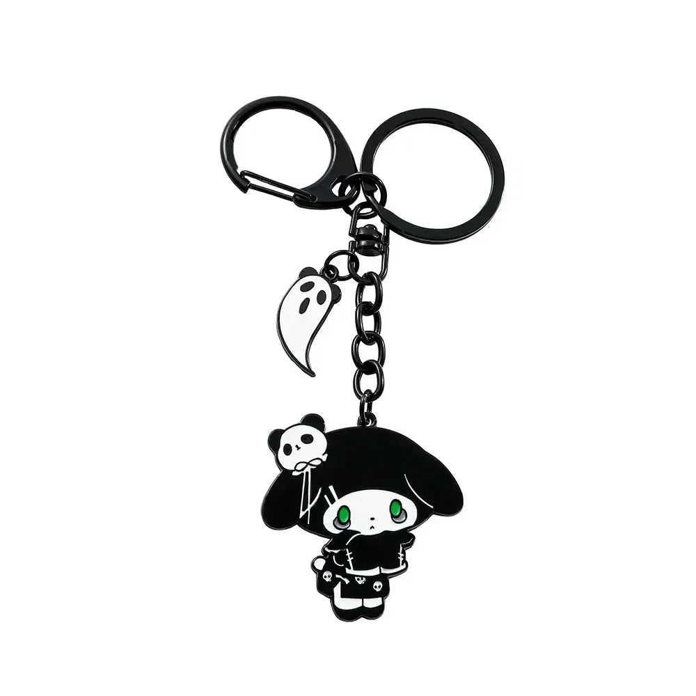 Sanliou Dark Metal Charms Keychain