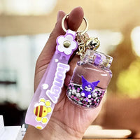 Glimmering Coulomi Liquid Keychain