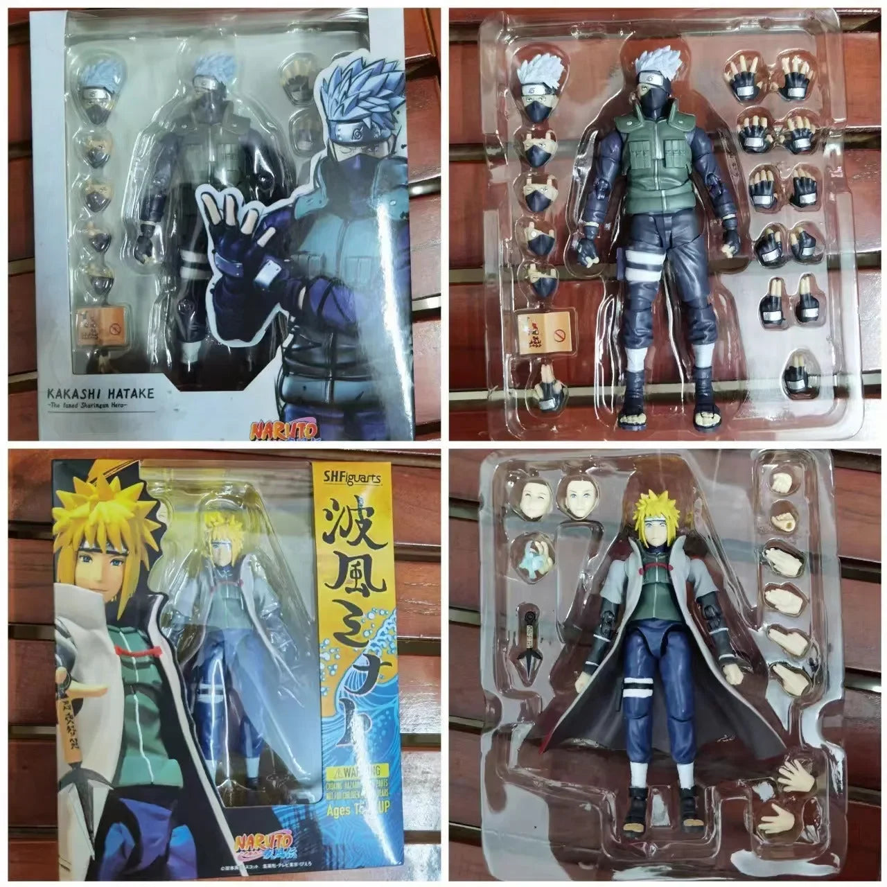 Figurines articulées SHF Naruto Showdown (15 cm) 
