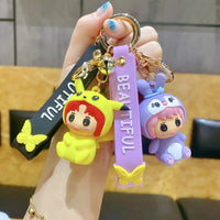 Kawaii Cartoon Cosplay 3D Keychain