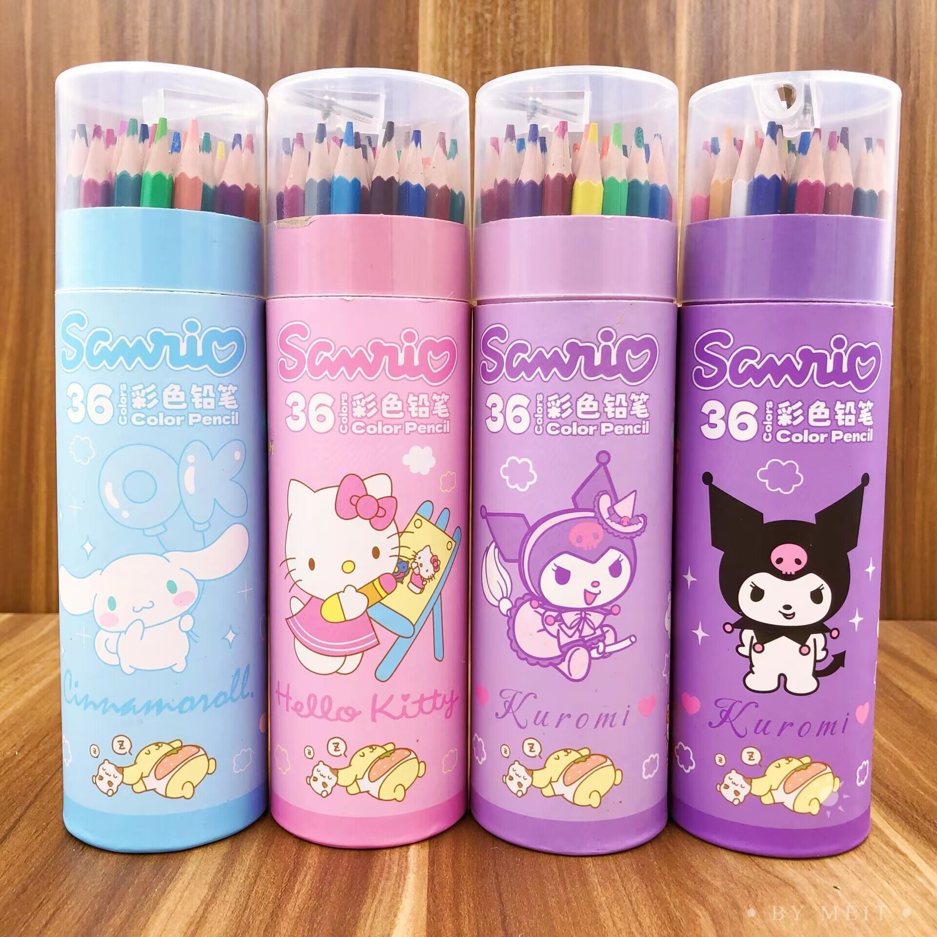 Sanrio Kuromi Pencil Colour Set