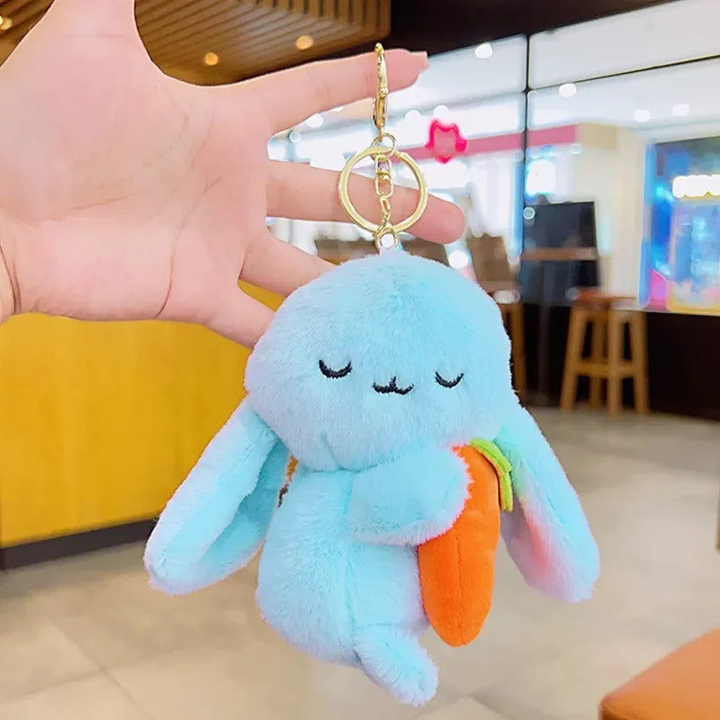 Bunny Bliss Nibbler Plush Keychain