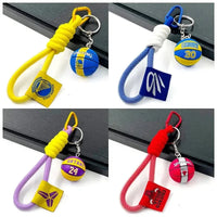 Porte-clés de l'équipe de basket-ball Court Spin 