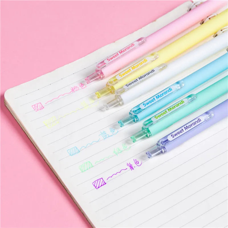 Fluoro Fusion Gel Pen (6 pcs)