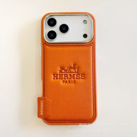 Horse Carriage Luxe Leather Phone Case (For iPhones)