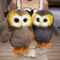 Big-Eyed Wise Owl Plush Pal