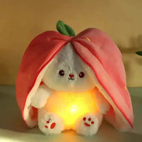 Strawberry Carrot Bunny Breathing Plushie