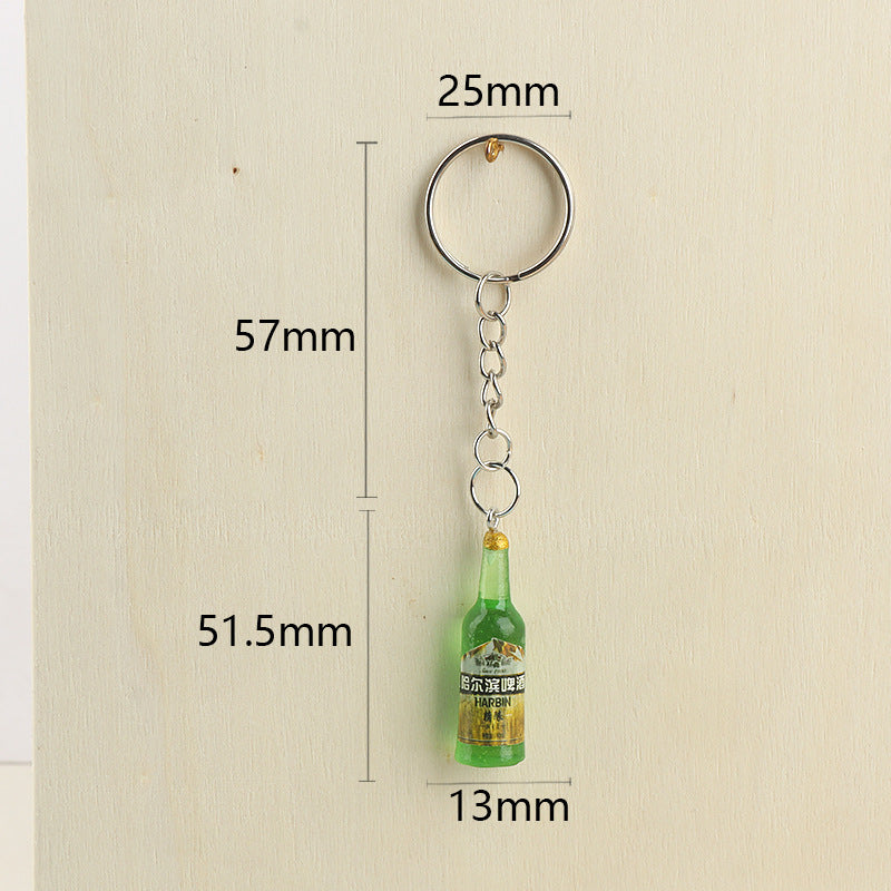 Brew Buddy Beer Bottle Keychain