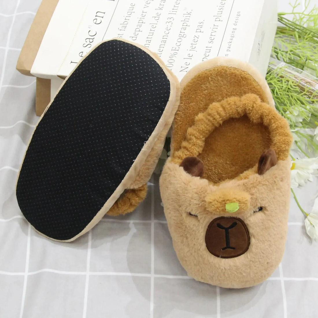 Capybila Comfort Indoor Plush Slippers