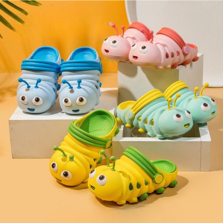 Fawn Millie Caterpillar Critter Clogs