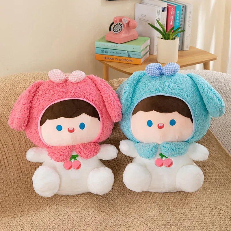 Cute Cherry Bunny Plush Doll (45 cm)