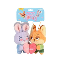 Zootropolis Squad Premium Plush Keychains
