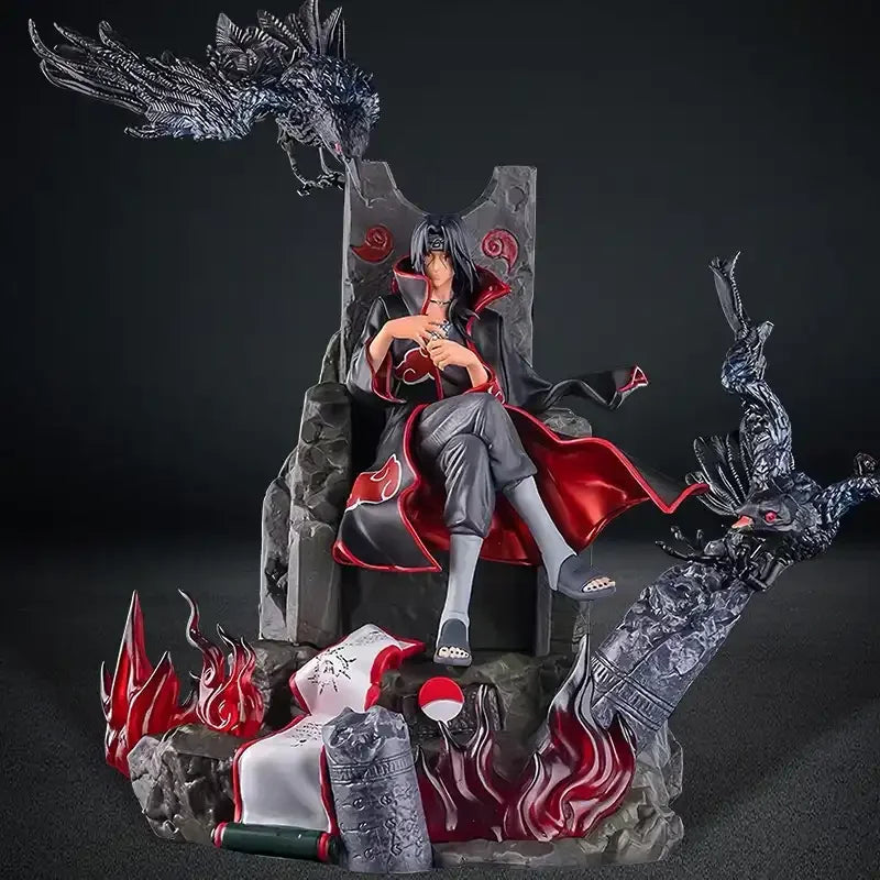 Uchiha on Skunk Throne Figurine (33 cm)