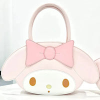 My melody and Hello Kitty Pu bag Handbag Crossbody bag - Bear Hugs