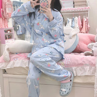 Cute Anime Pajamas Suits Set PN4338 - Bear Hugs