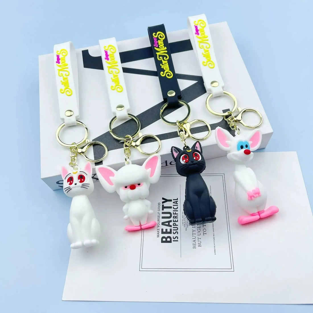 Sailor Moon Cat 3D keychain