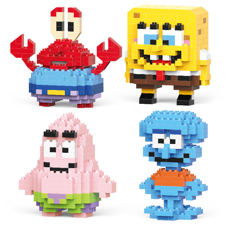 Bricks Anime Micro Building Blocks