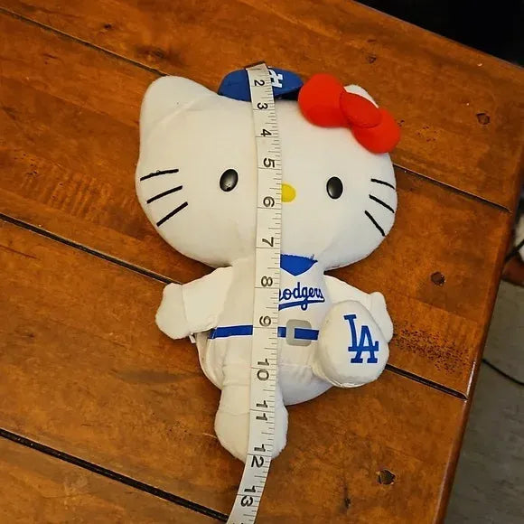 Hello Kitty LA Dodgers Plushie (25 cm)