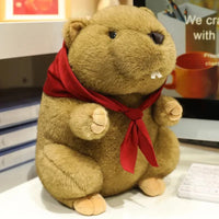 Groundhog Earthy Cuddles Plushie
