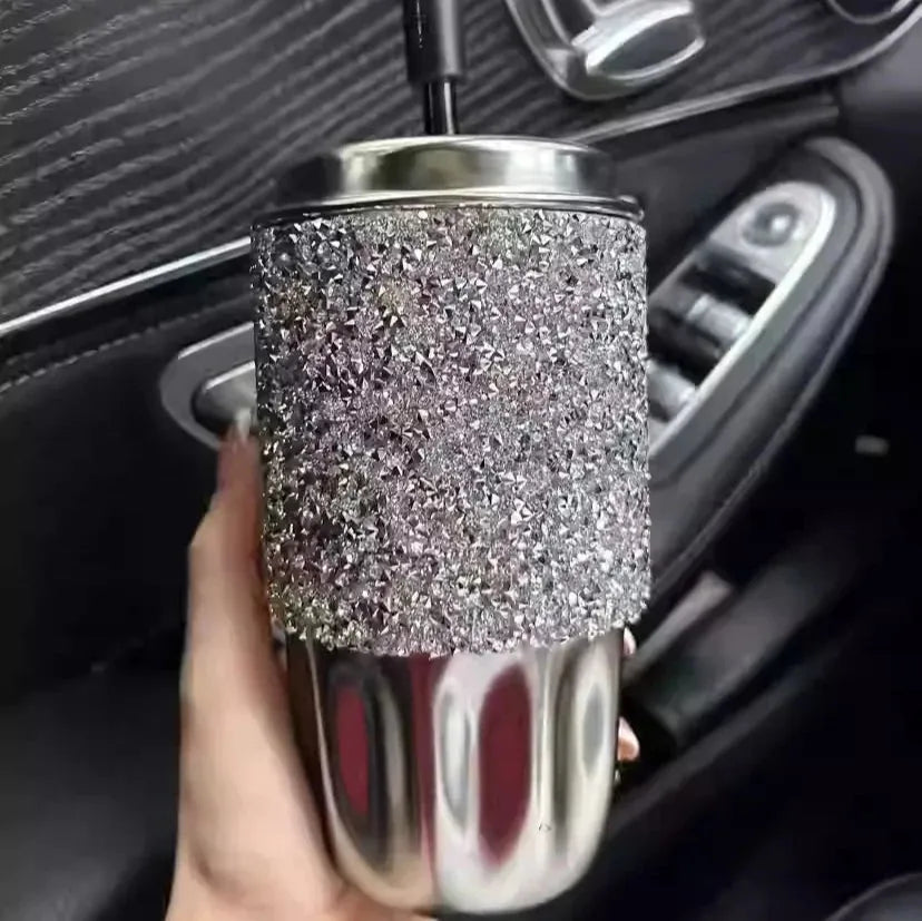 MY'TURN Luxe Diamond Studded Mug (500 ml)