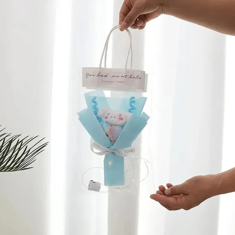 Sanliou Flower Bloom Mini Plush Bouquet