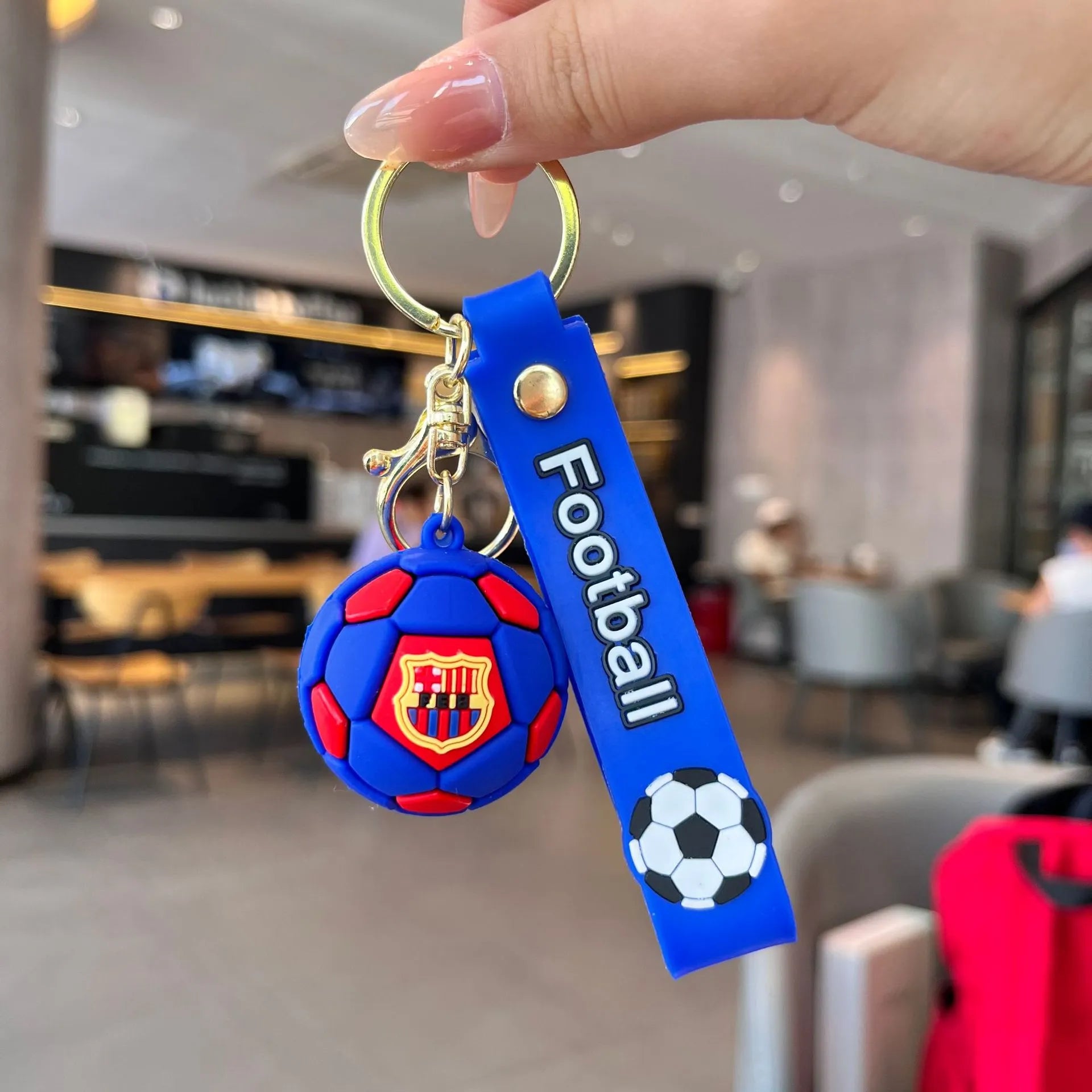 Creative Football 3D Keychain