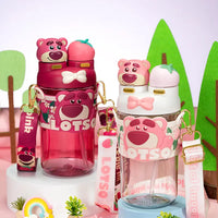 Disney 2 in 1 Lotso Bear Insulated Bottle (550 ml)