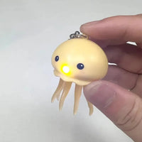 Glowing Jellyfish Keychain
