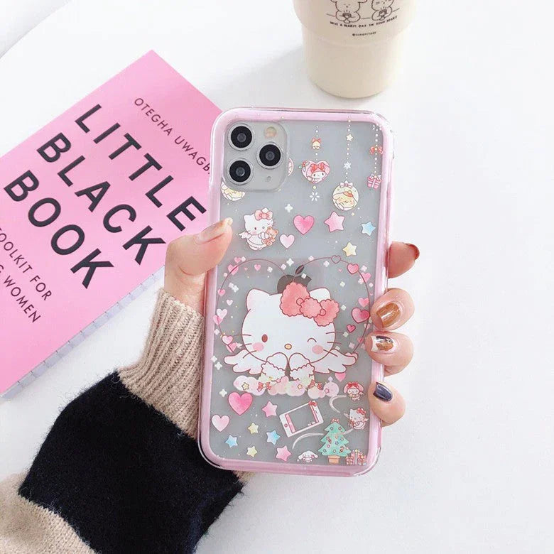 Cartoon Phone Case for iphone 6/6s/6plus/7/7plus/8/8P/X/XS/XR/XS Max/11/11pro/11pro max PN2282 - Bear Hugs