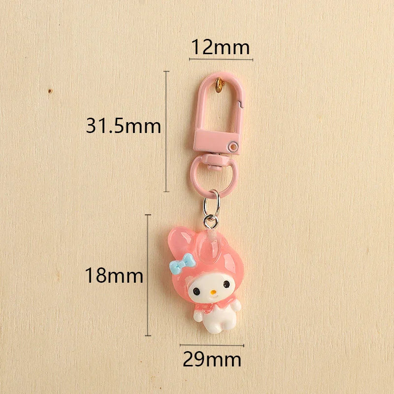 Sanliou Crystal Critters Charm Keychain