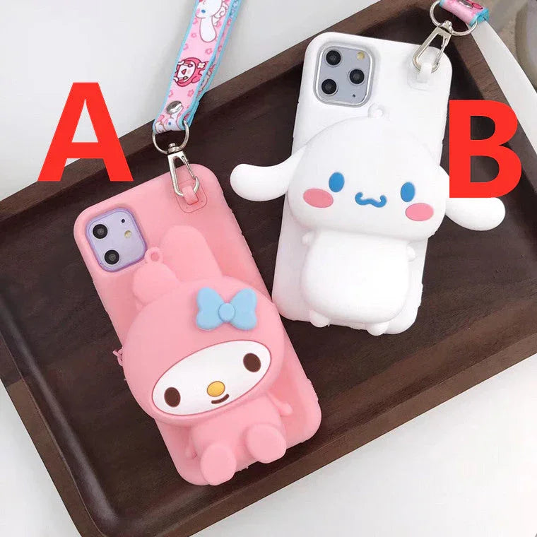 Cute Cinnamoroll Phone Case for iphone 6/6s/6plus/7/7plus/8/8P/X/XS/XR/XS Max/11/11pro/11promax PN1993 - Bear Hugs