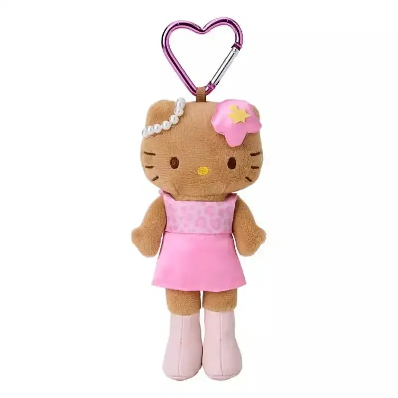 Hello KT Glam Glide Plush Keychain