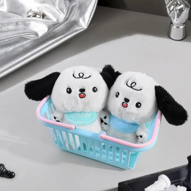 Pochacco Perky Pup Plush Keychain