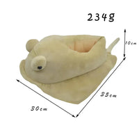 Cute Sting Ray Warm Indoor Slippers