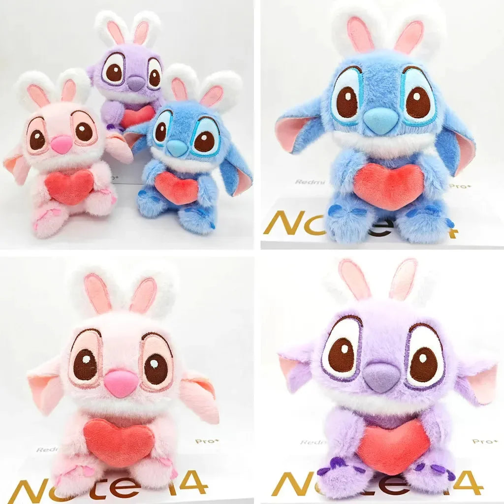 Cosmic Alien Heart Snuggler Keychain