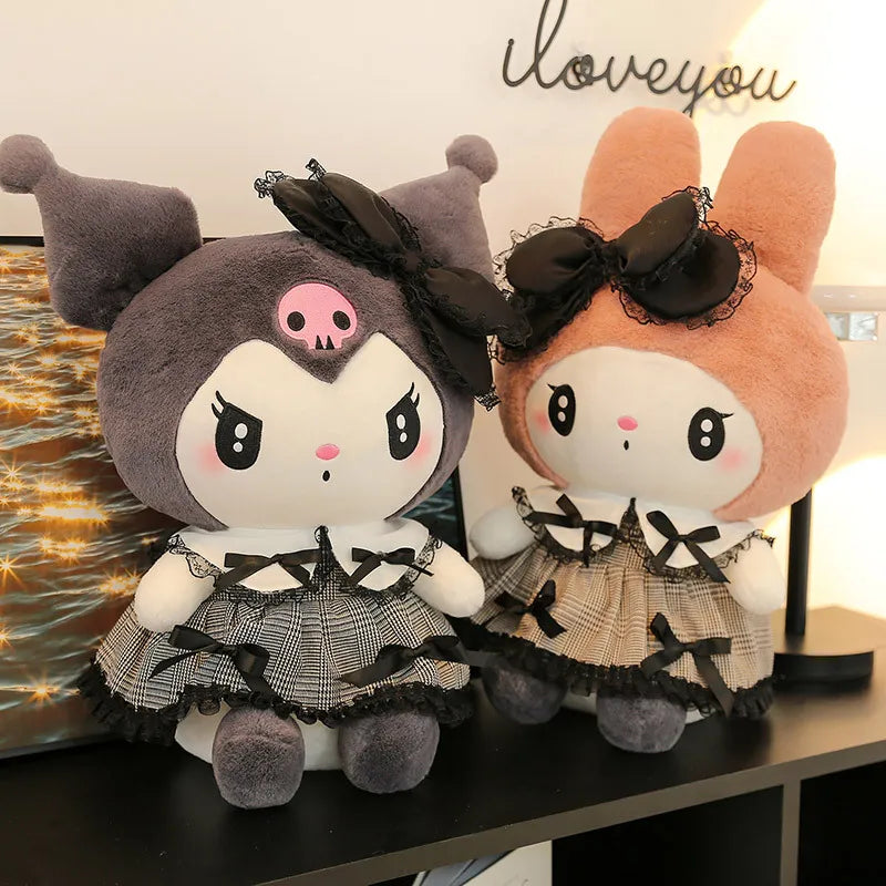 Kuromi My Melody Goth Style Plushies