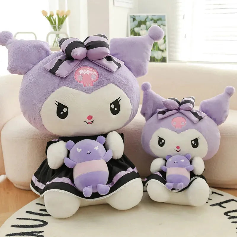 Sanrio Baby Teddy Kuromi Plushie