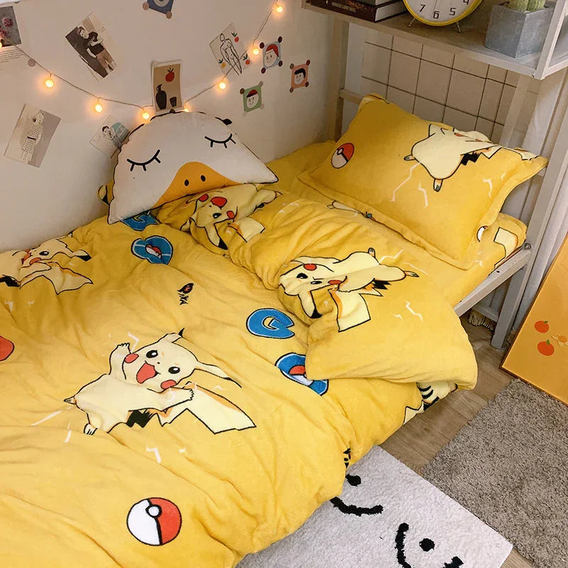 Lovely Pikachu Bedding Set PN3340 - Bear Hugs