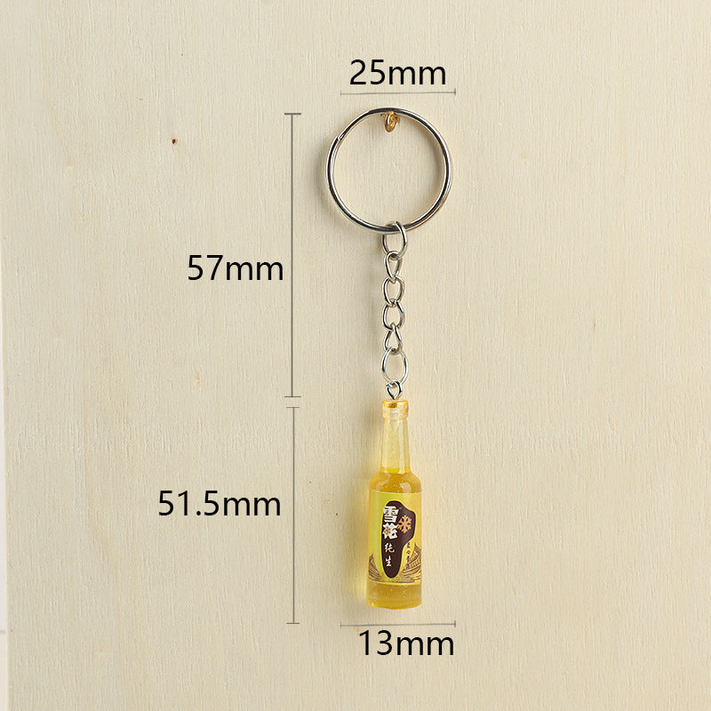 Brew Buddy Beer Bottle Keychain