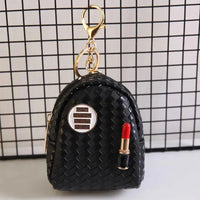 Lipstick Loot Mini Coin Purse Keychain