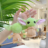 Adorable Baby Yoda Plush Keychain