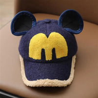 Mickey Mouse Fur Cap